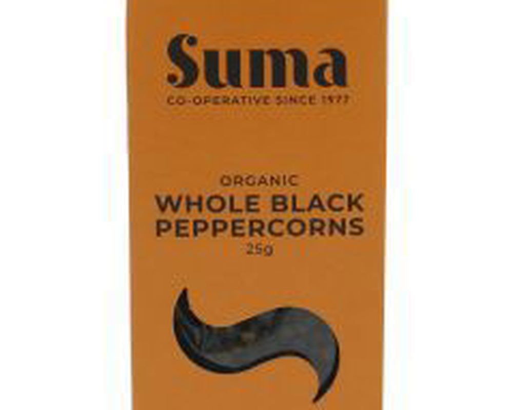 Suma Organic Peppercorns Black