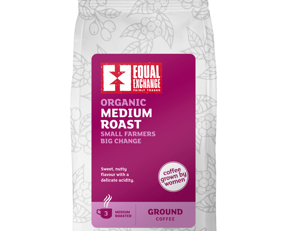 Organic & Fair Trade Medium Roast & Ground Coffee 200g