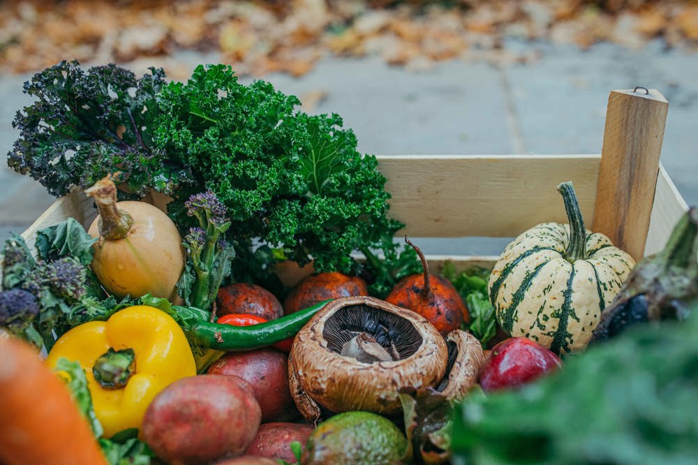 Organic Seasonal Fruit & Veg box