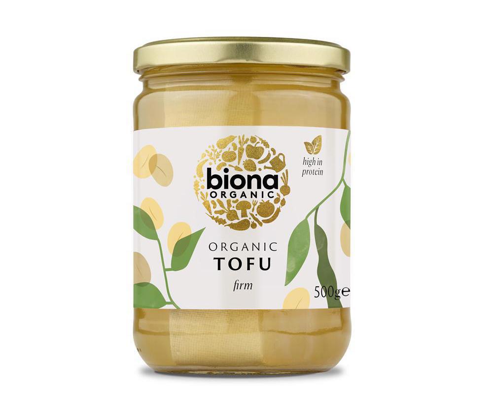 Plain Tofu Organic in Jars 500g