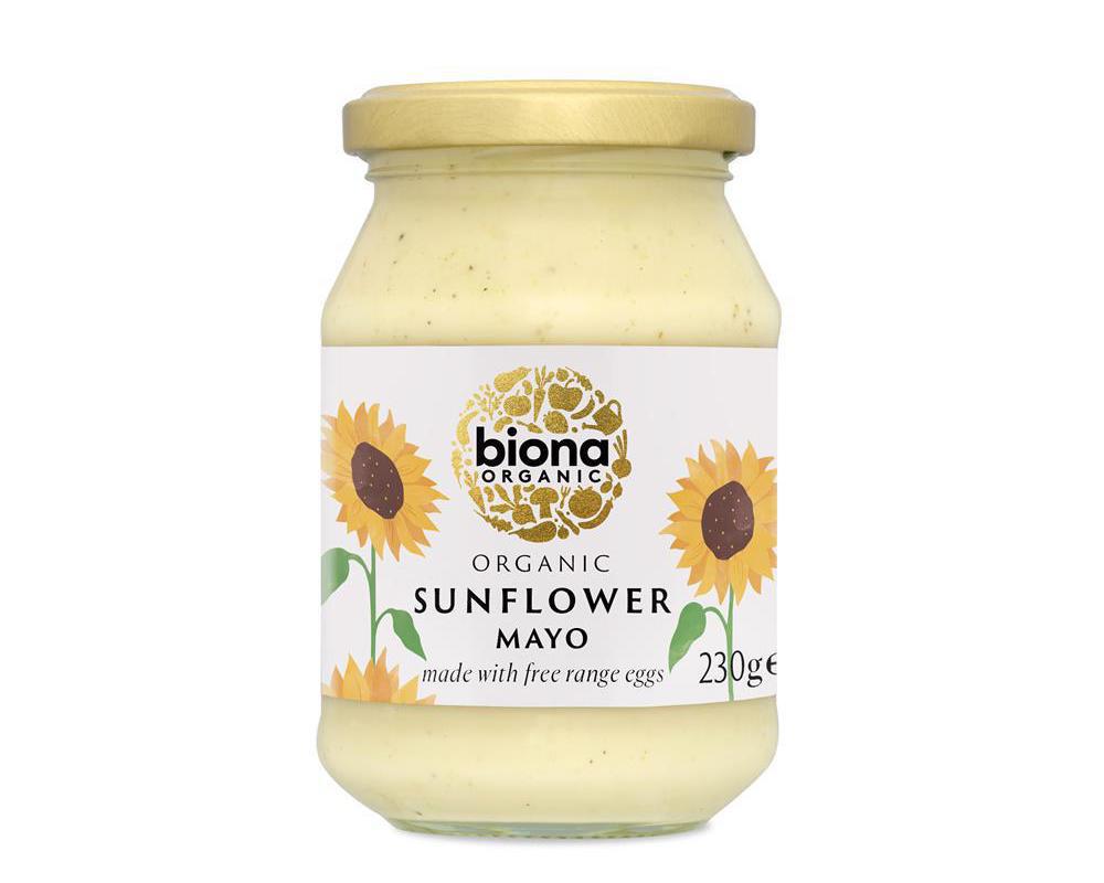 Organic Sunflower Mayonnaise Free Range 230g