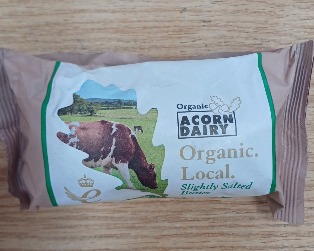 Acorn Dairy Organic Butter 250g