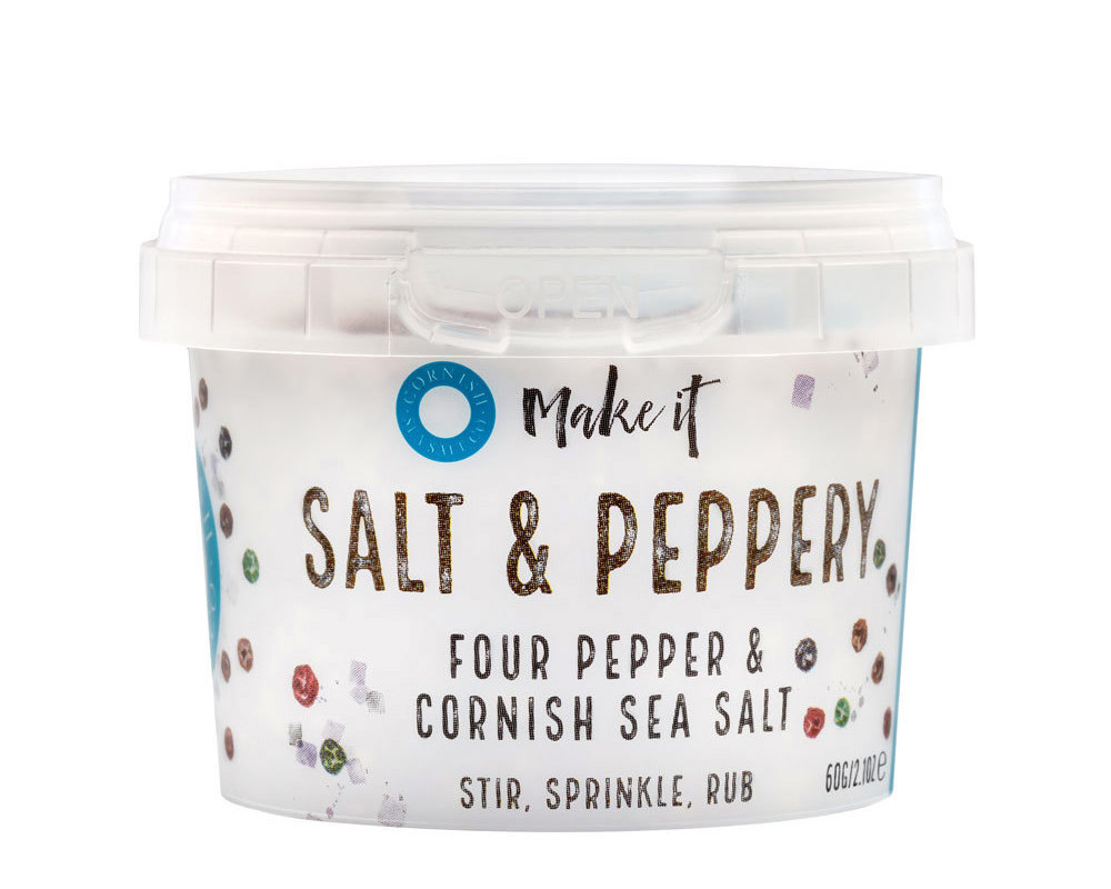 Salt Cornish Sea - Salt & Peppery Non Organic