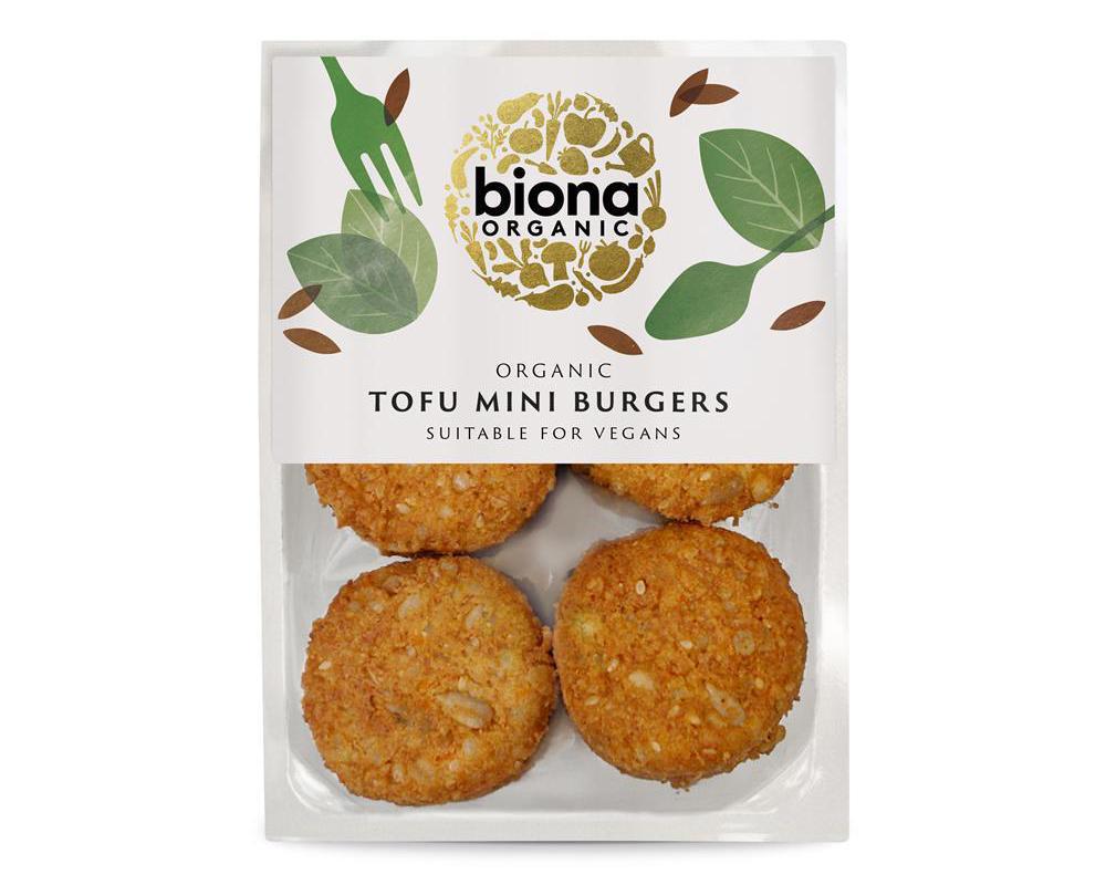 Tofu Mini Burgers Organic 250g