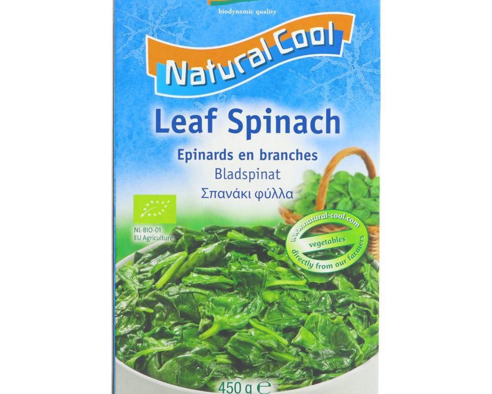 [FROZEN] (Natural Cool) Veg - Leaf Spinach 450g