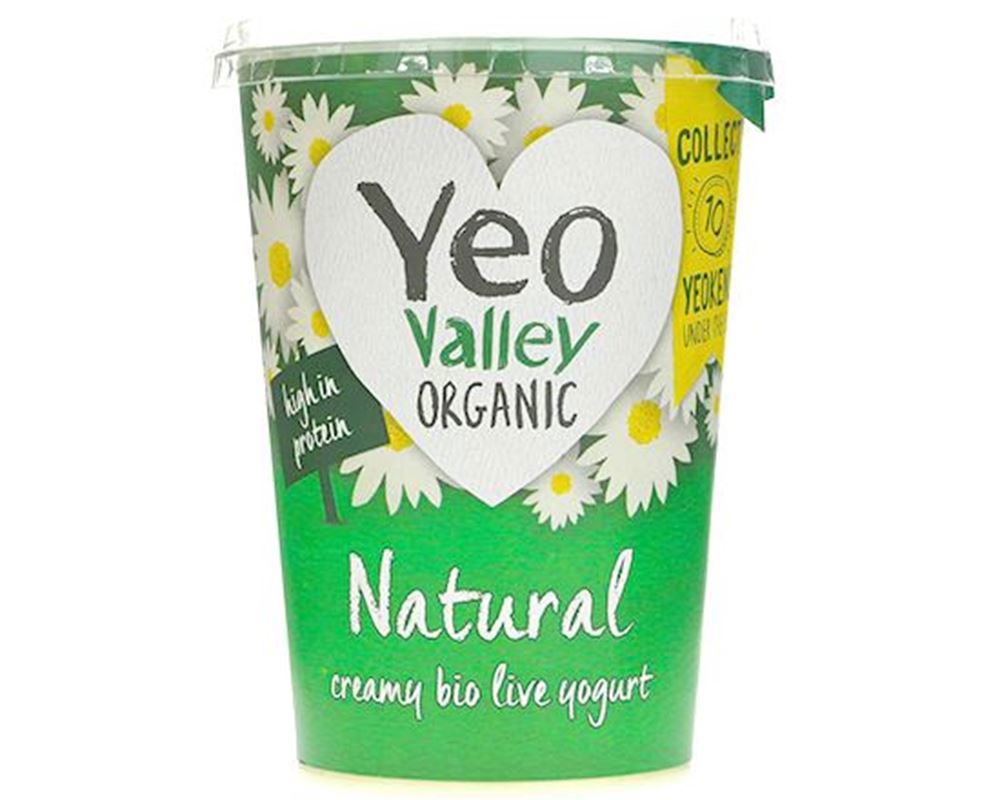 Yeo Valley Organic Plain Natural Yoghurt