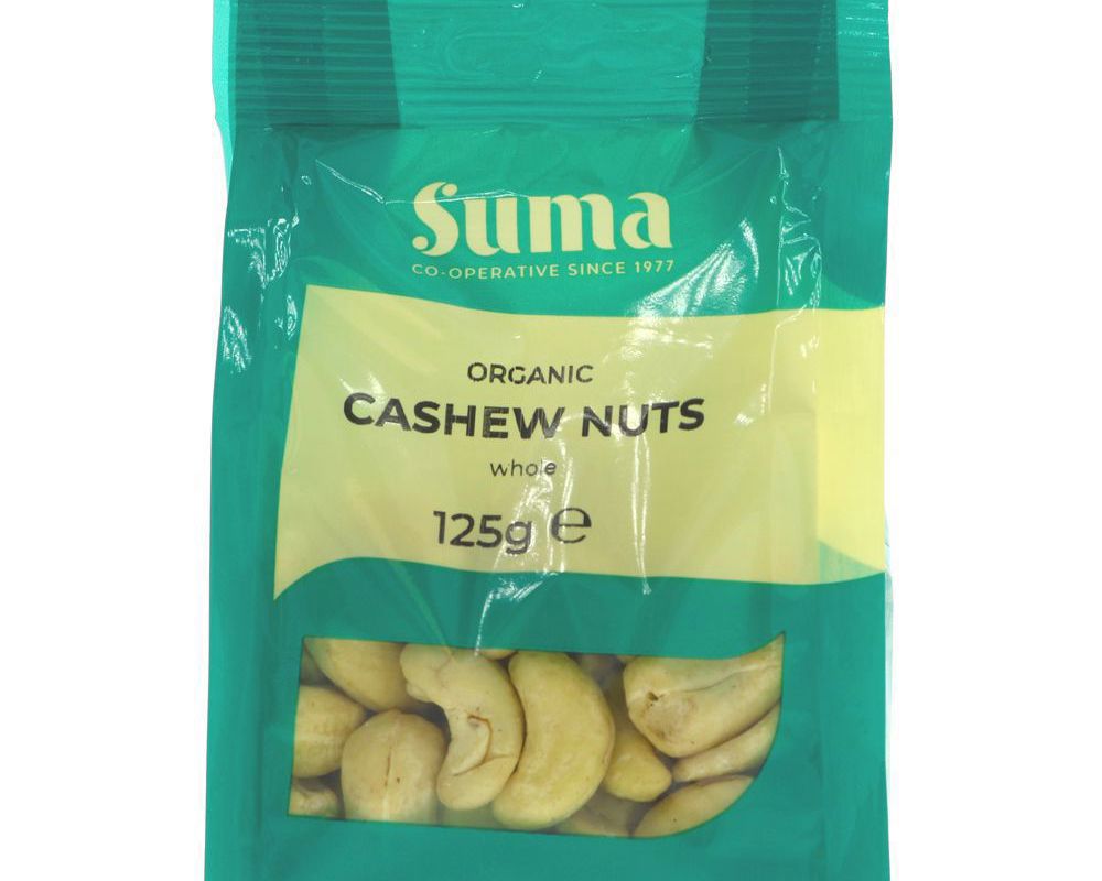 Organic Cashew Nuts (125g)