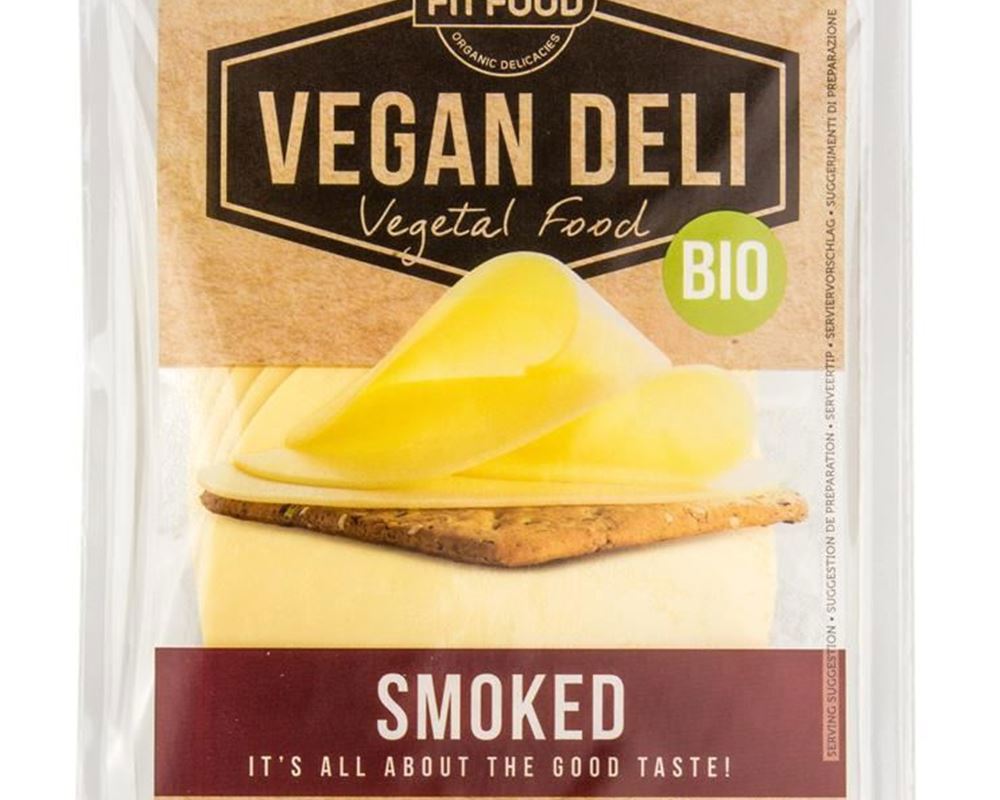 Organic Smoked Slices Sheese 100g