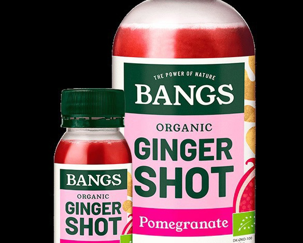 Bangs Ginger Pomegranate Shot