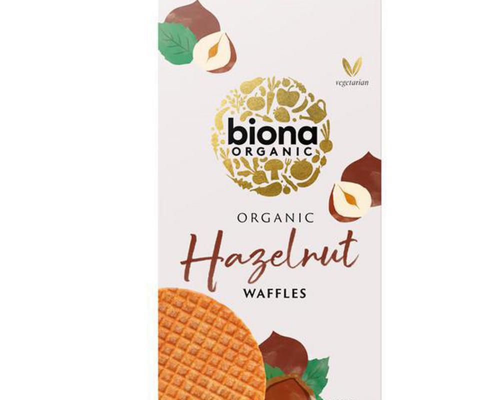 Biona Hazelnut Syrup Waffles