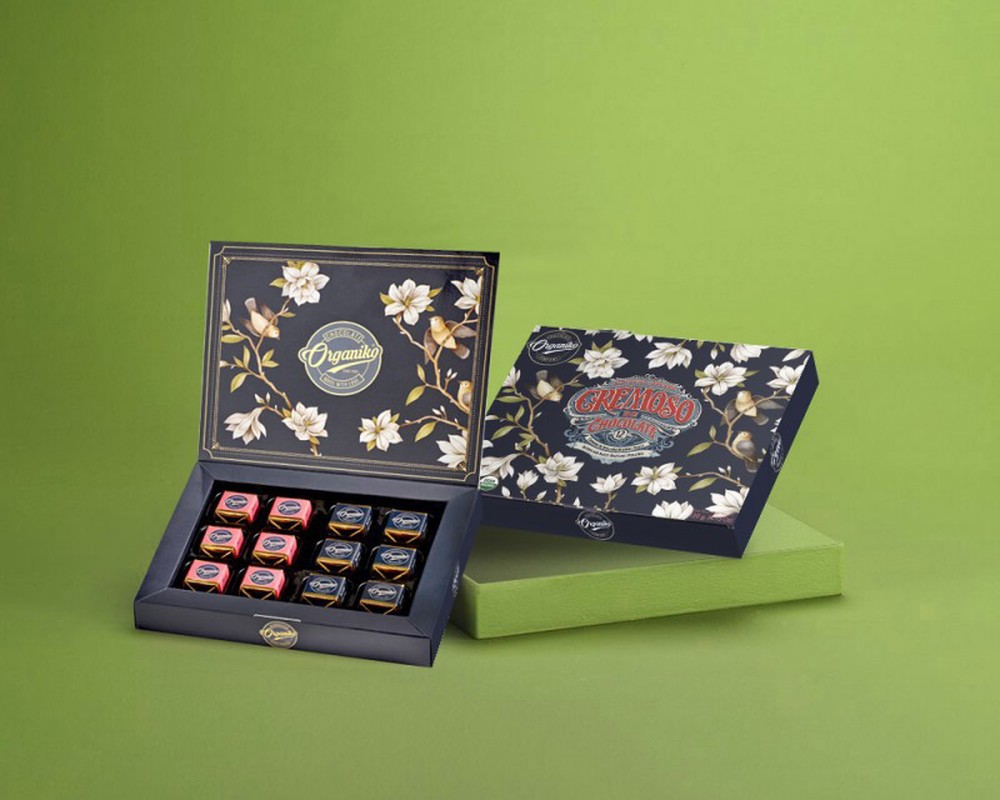 Hazelnuts Assortment Praline, Sweet and Intense