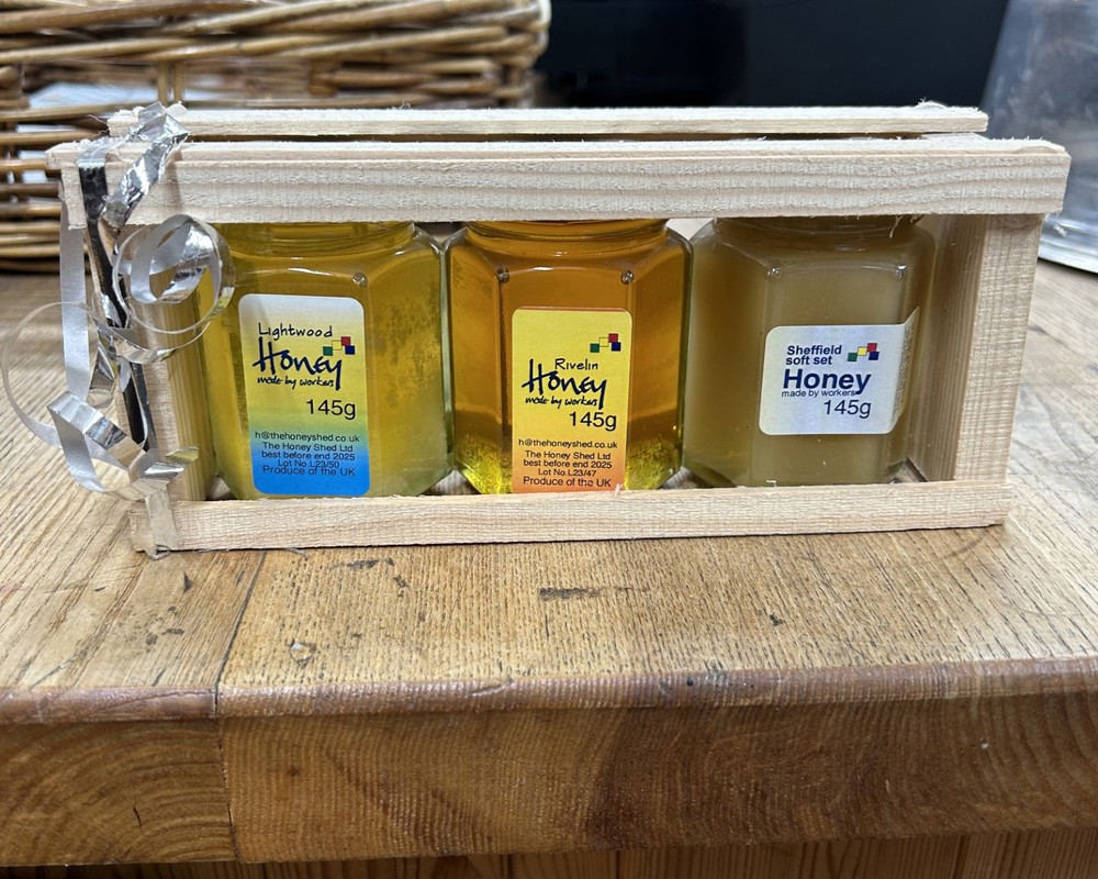 The Honey Shed Pack of 3 Honey