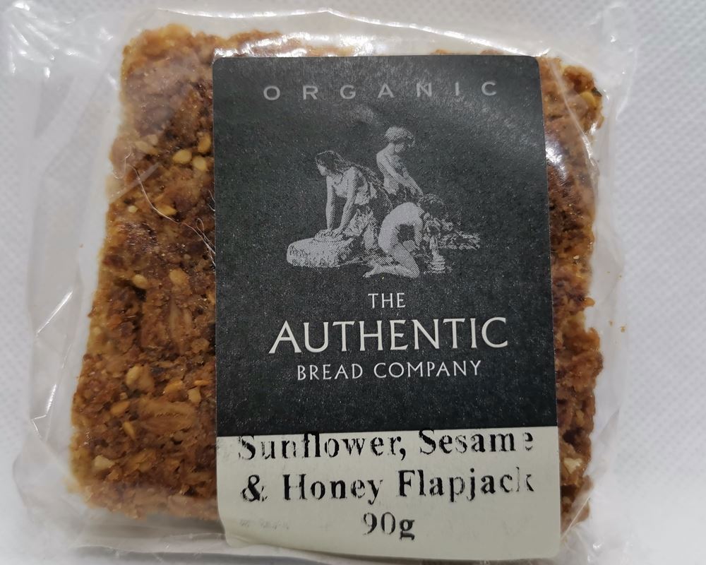 Authentic Organic Sunflower & Sesame Flapjack