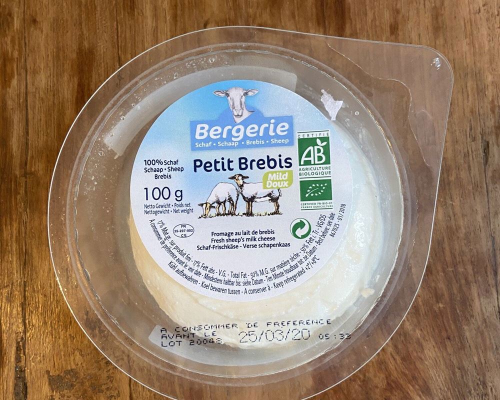 Bergerie Fresh Sheep Cheese Organic