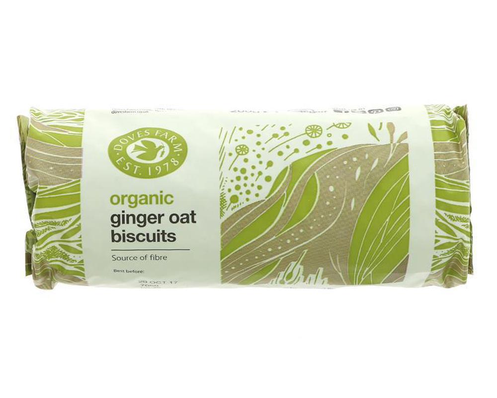 Biscuits Ginger Oat (Doves Farm) V