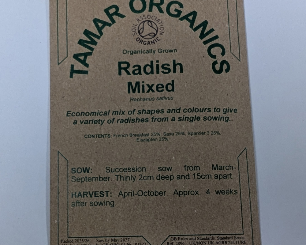 (Seeds) Radish - Black Spanish Round