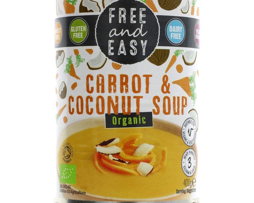 Free & Easy Carrot & Coconut Soup