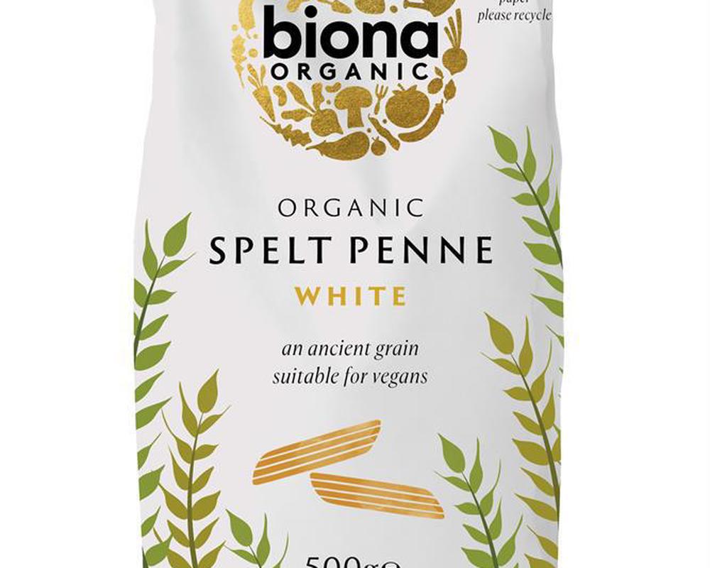 Organic Spelt White Penne Pasta 500g