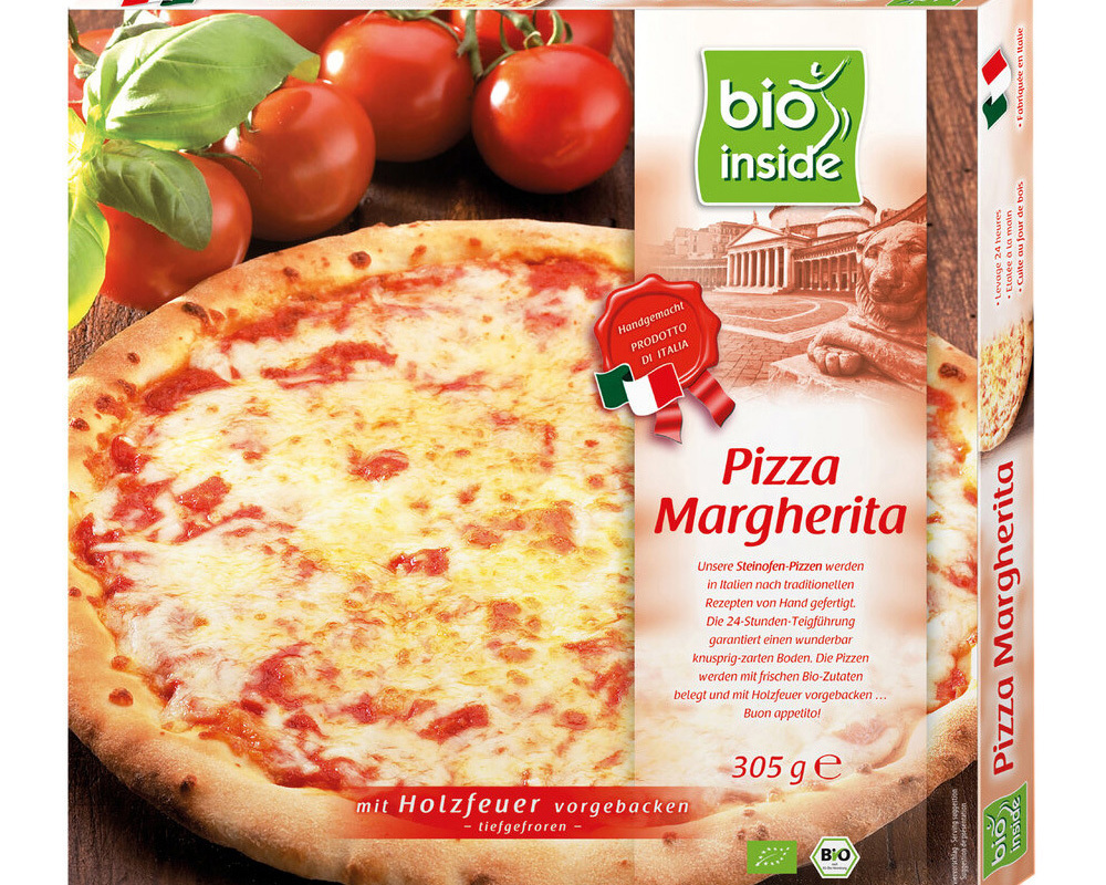 Organic Pizza Margherita 305g