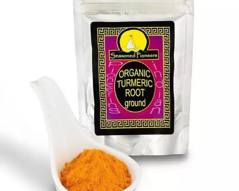 Seasoned Pioneers Organic Turmeric Root Ground