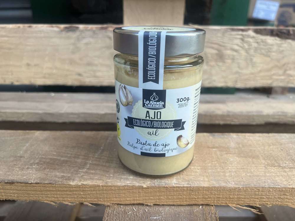 Garlic organic pulped