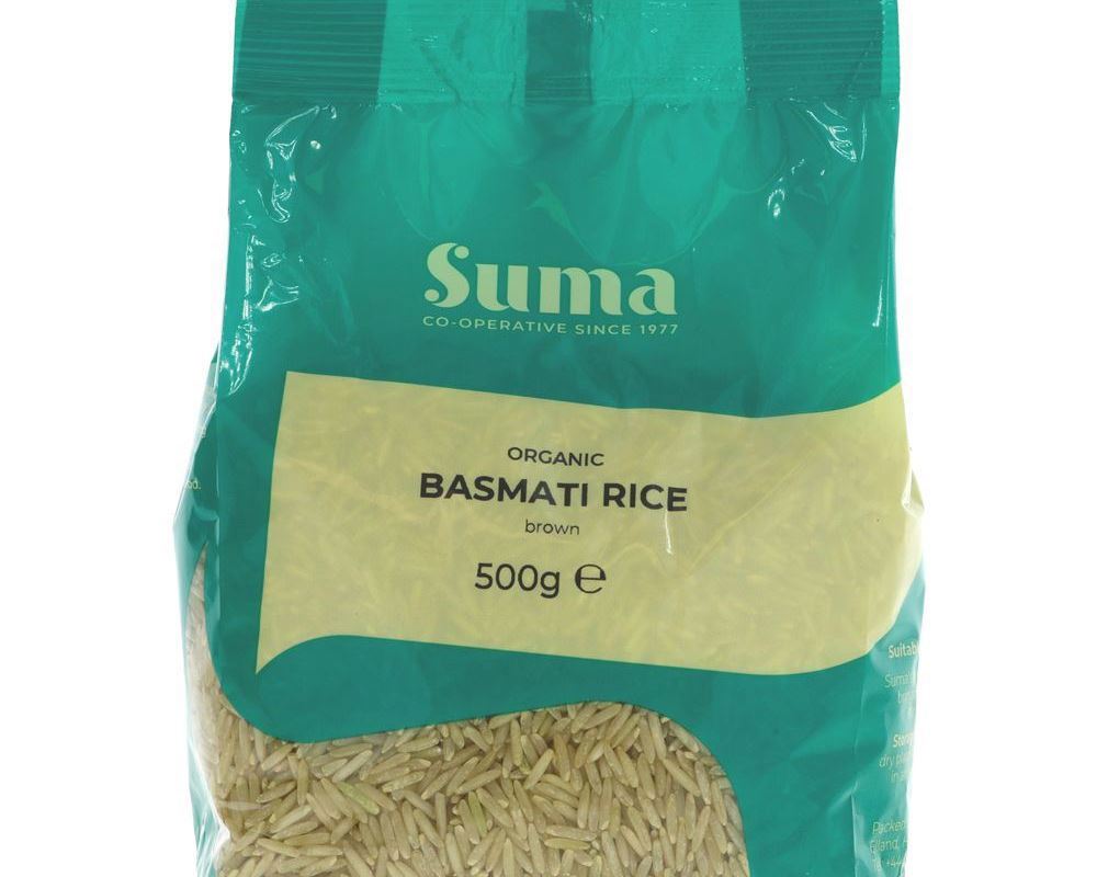 (Suma) Rice - Basmati Brown 500g