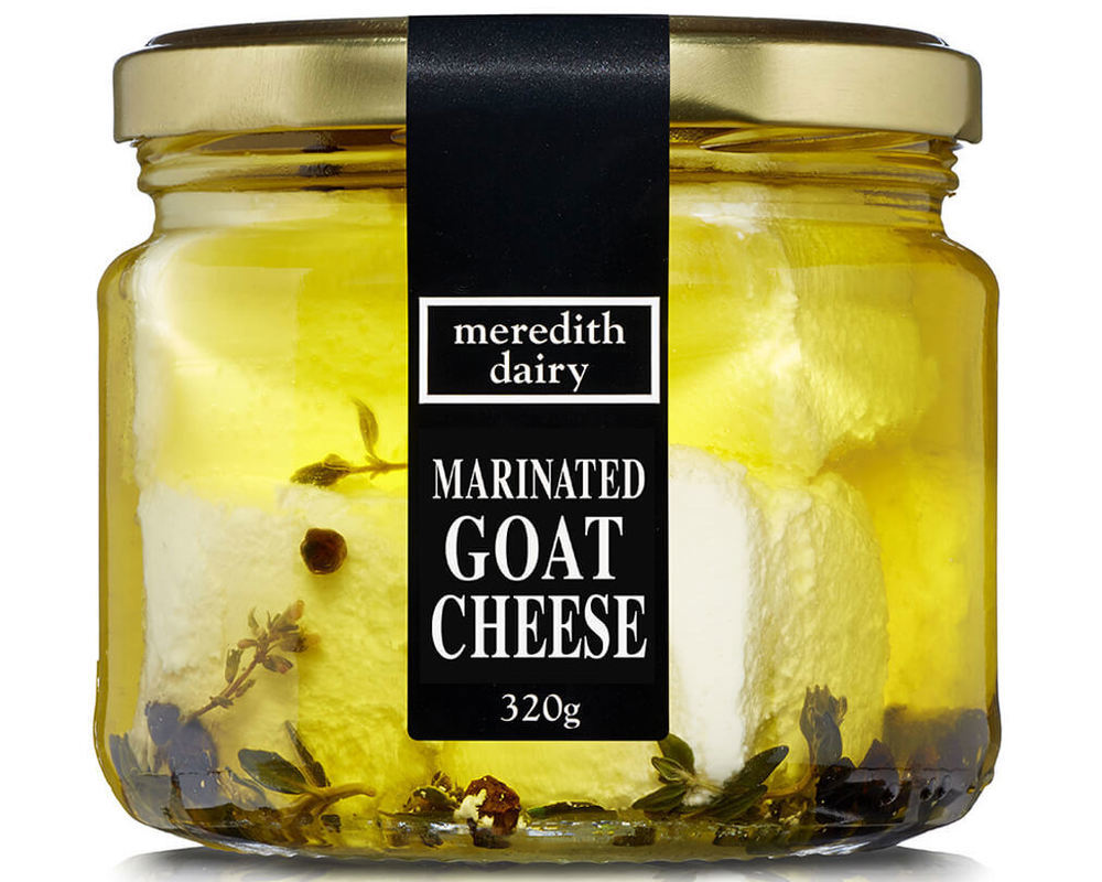 Cheese: Goat : Marinated - MD (Esky Required)