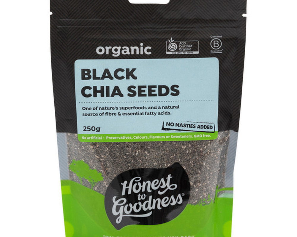 Chia Seeds - Black - Organic - HG