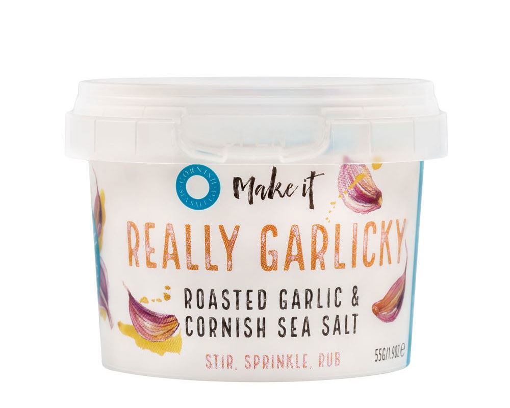 Cornish Sea Salt - Really Garlicky Non Organic