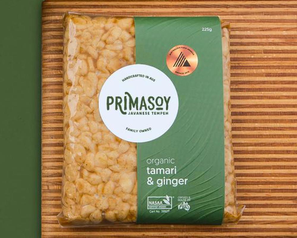 Tempeh Organic: Tamari & Ginger - PS (Esky Required)