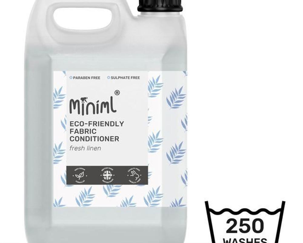 Miniml Fabric conditioner fresh linen refill 1 litre