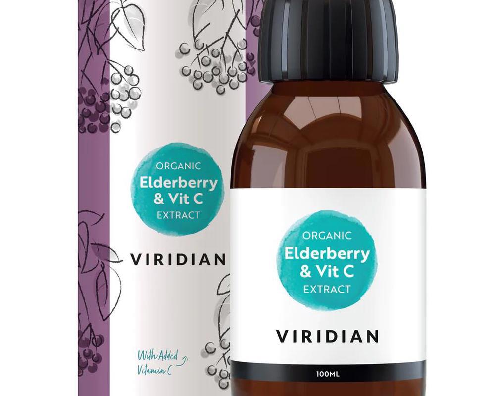 Viridian Elderberry & Vit C Extract