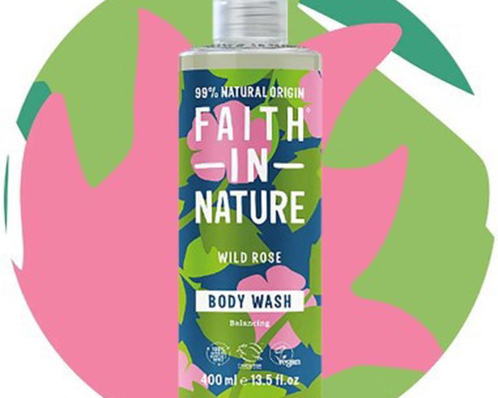 Faith in Nature Wild Rose Bodywash