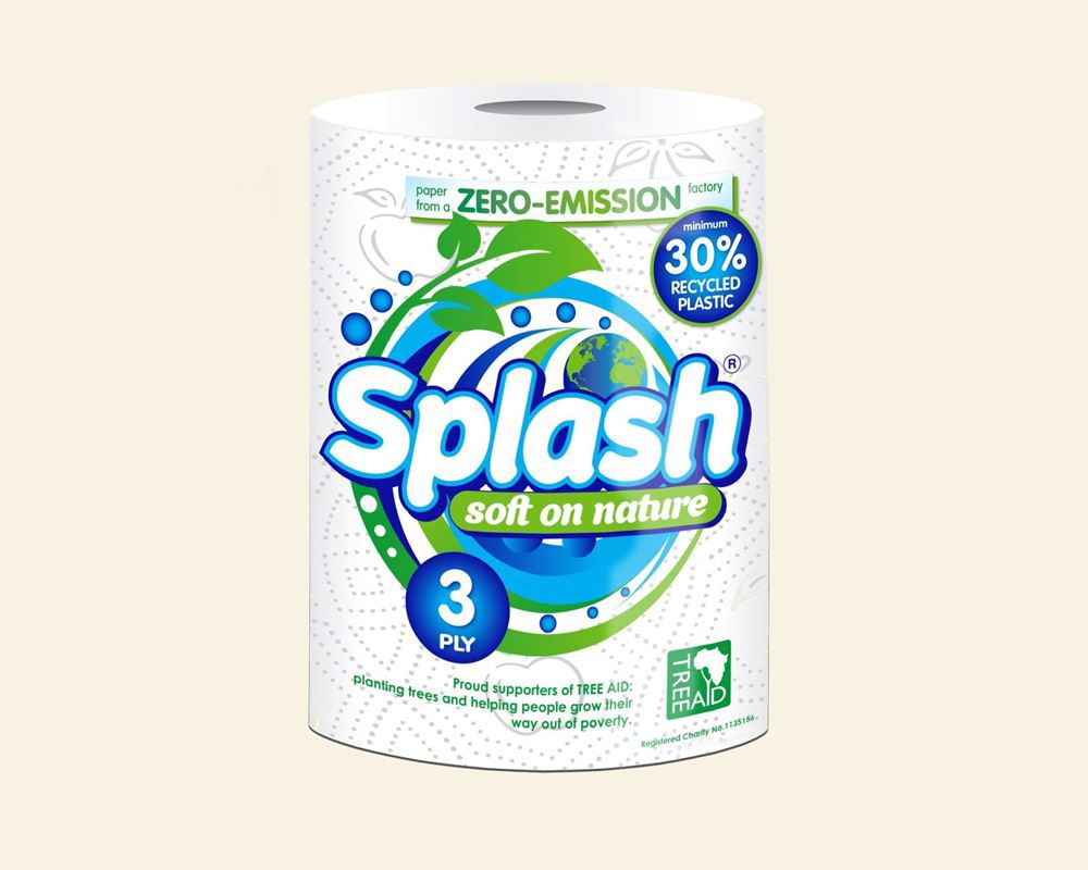 Soft on Nature Splash Kitchen Roll