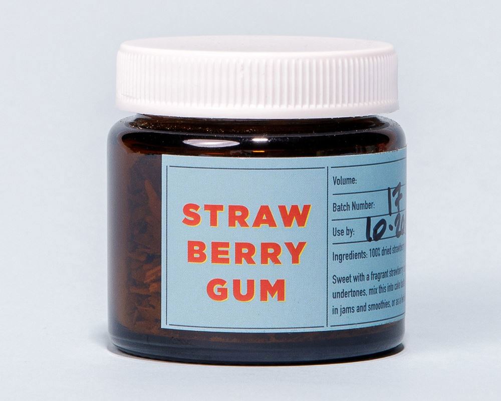 Strawberry Gum: Dried - MM  (LIMITED to stock on hand - BB 01/06/2024)