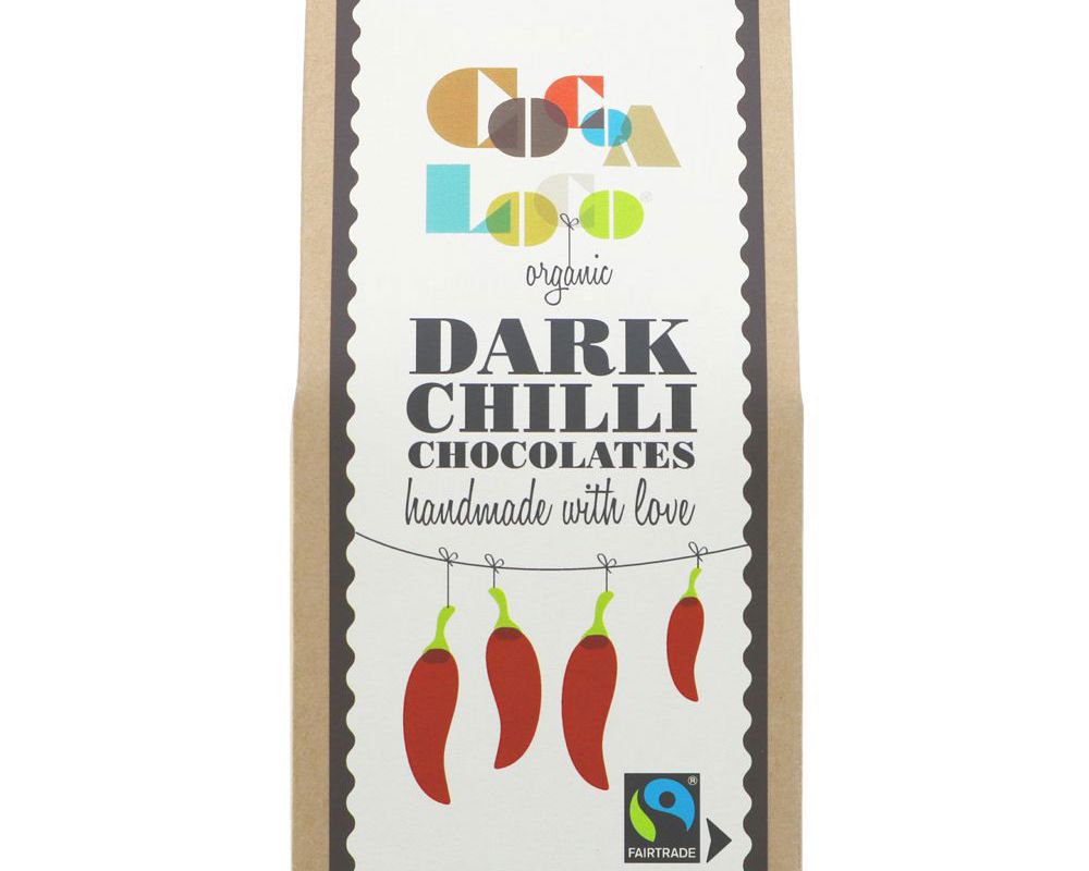 Cocoa Loco Dark Chocolate Cinnamon Chilli 100g