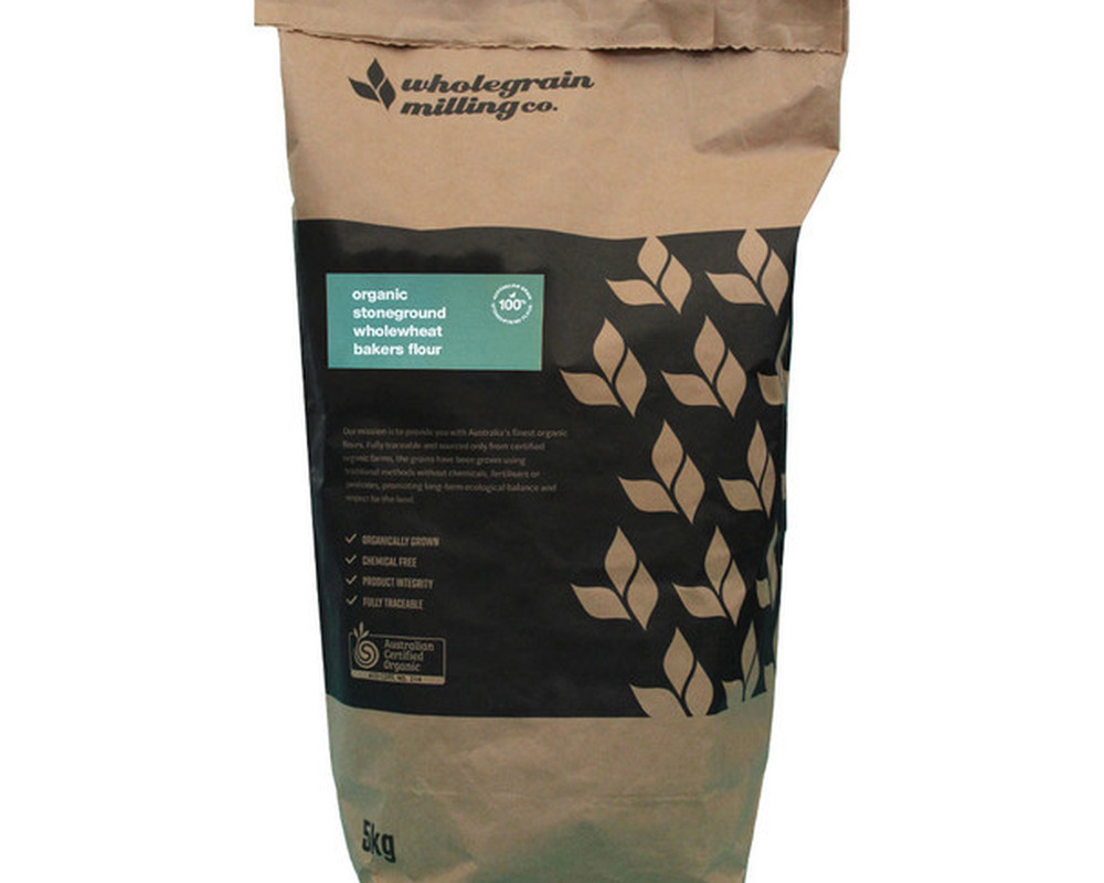 Flour - Wholewheat - Stoneground Bakers - Organic - WM