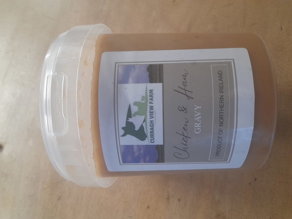 Chicken and ham gravy