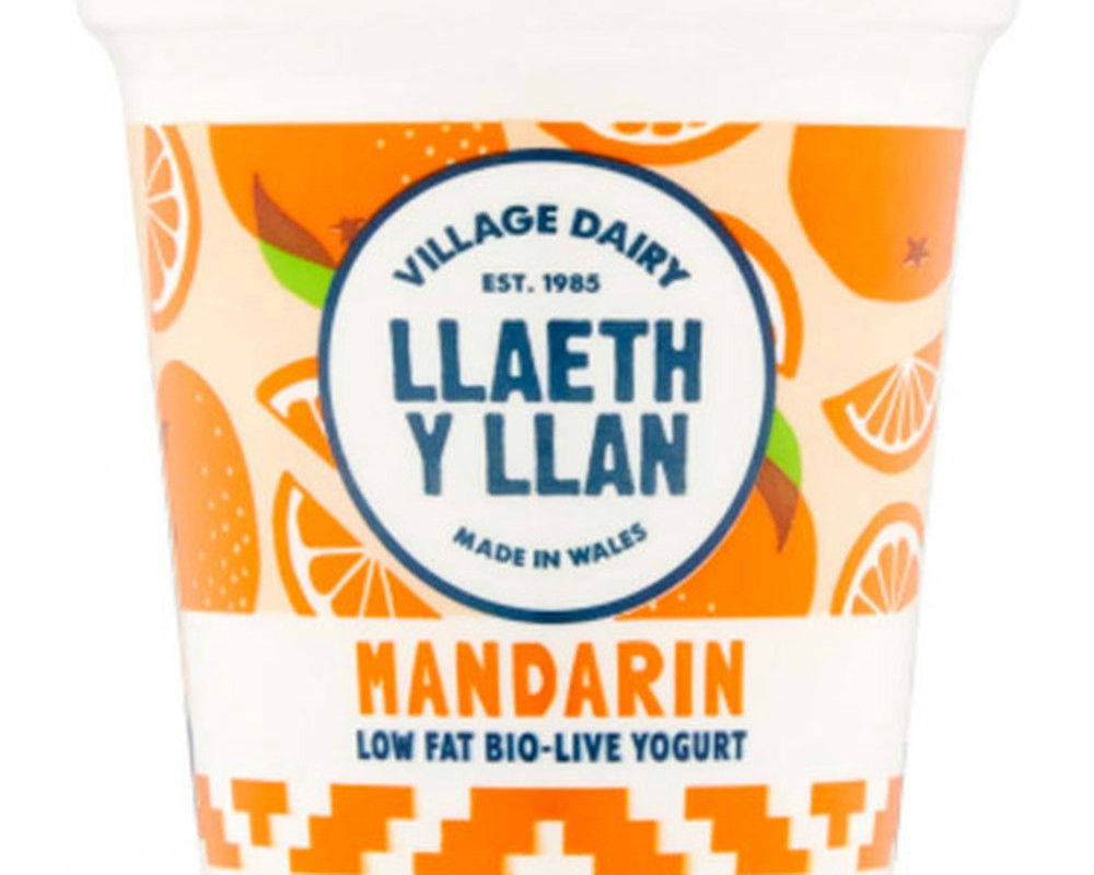 Llaeth y Llan, Mandarin, 125g Pot