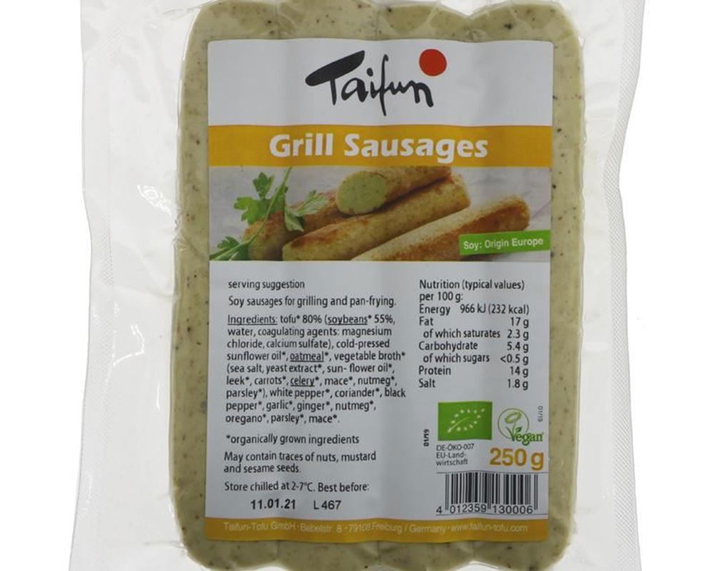 (Taifun) Tofu - Grill Sausages 250g