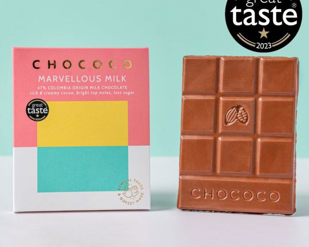 Chocolate Milk Bar Marvellous 47% Colombia Origin Non Organic