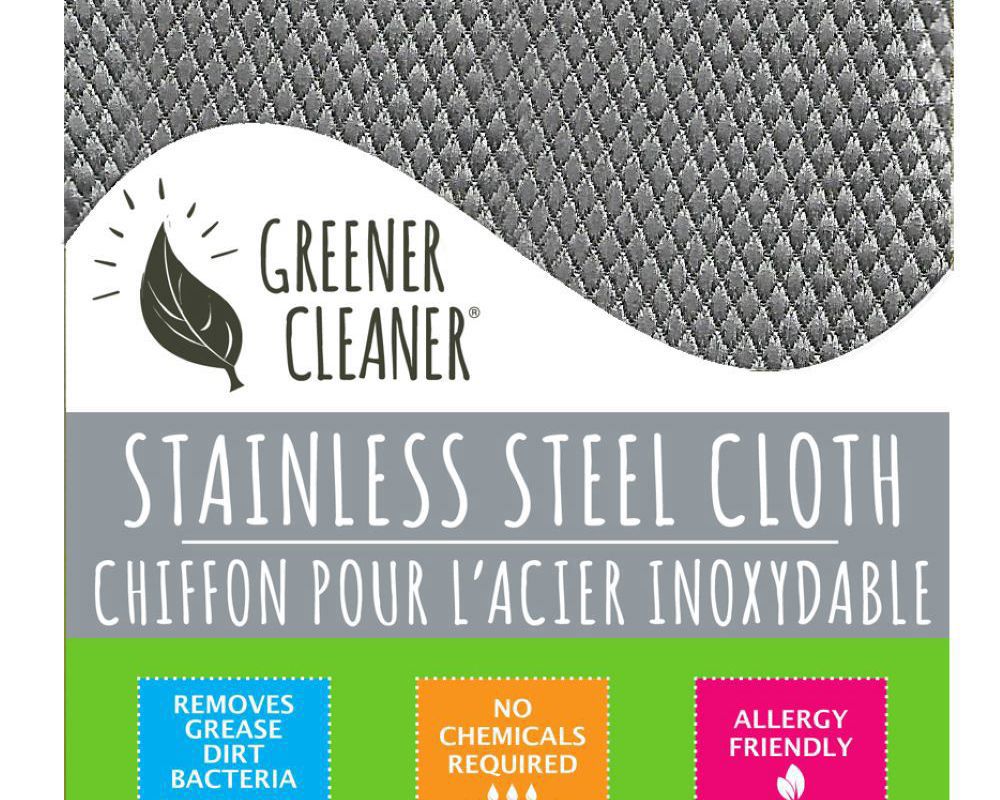 Stainless Steel Microfibre Cloth 1 Unit 30x35cm