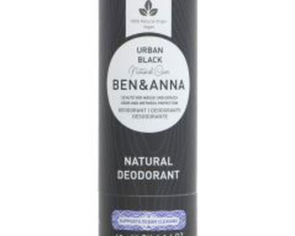 Ben & Anna Urban Black Deodorant - paper tube - New!