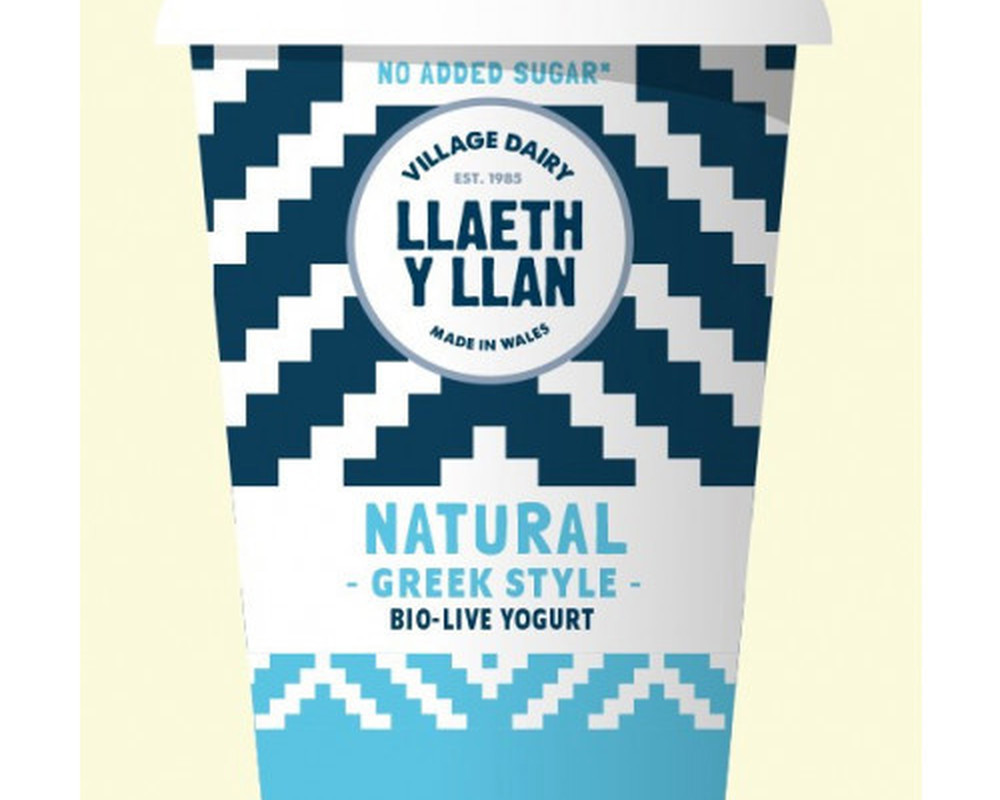 Llaeth y Llan, Greek Style Natural Yogurt, 450g Pot