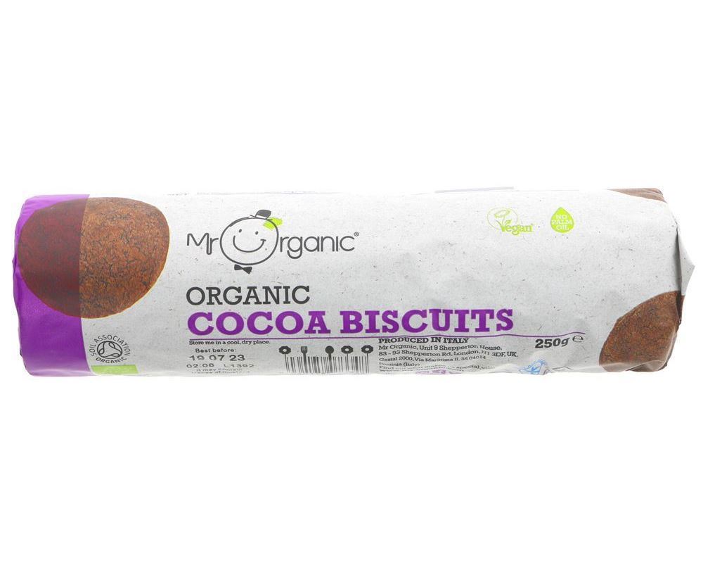 Mr Organic Cocoa Biscuits