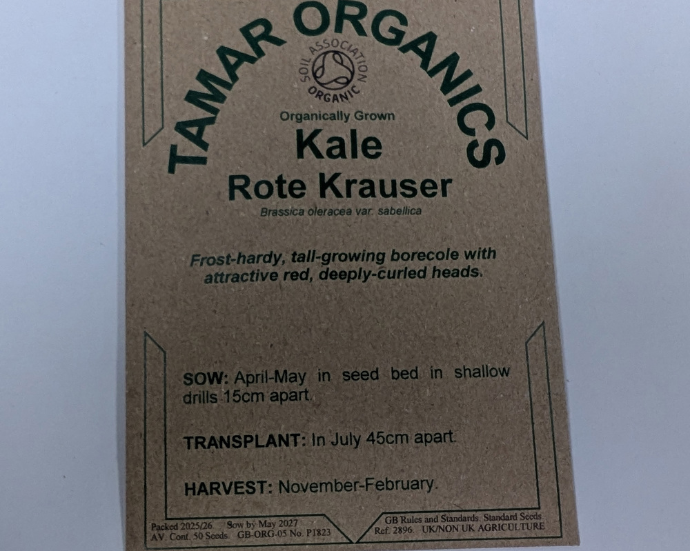 (Seeds) Kale - Rote Krauser