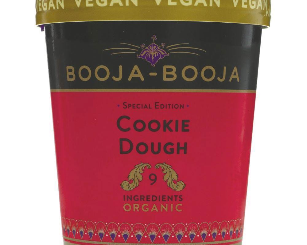 Booja Booja Organic Cookie Dough vegan Ice Cream