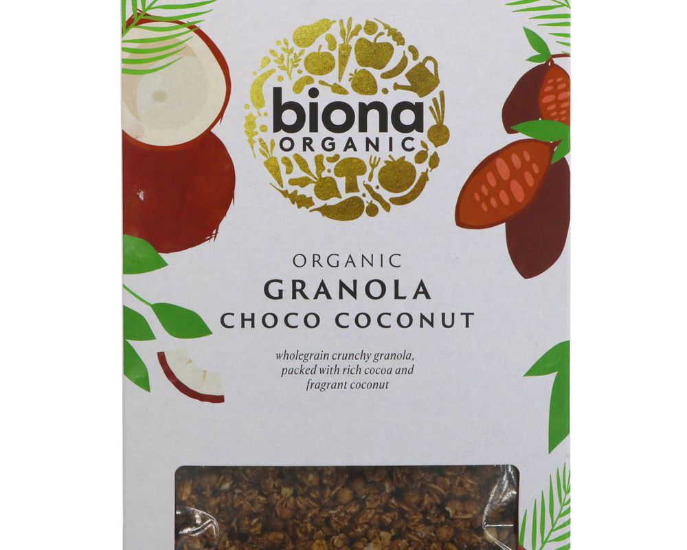 Granola Choco Coconut 375g (Biona)