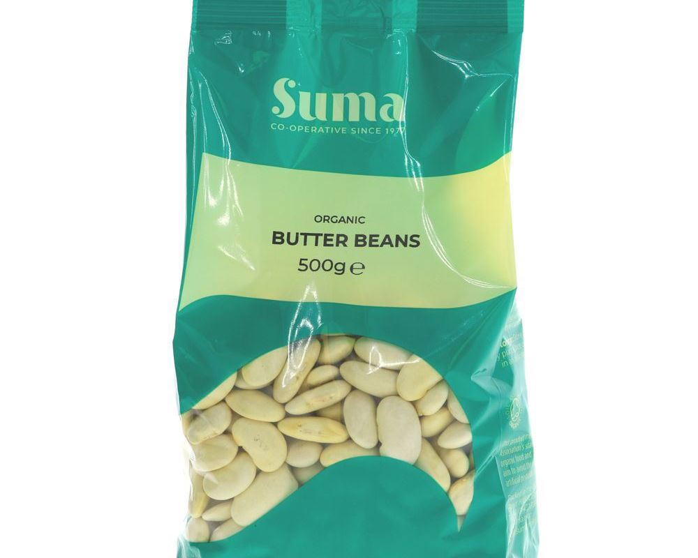 (Suma) Dried Beans - Butter 500g