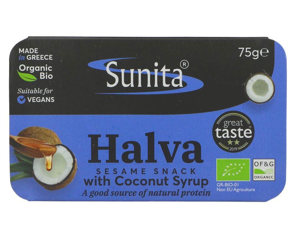 (Sunita) Halva Sesame Snack with Coconut 75g